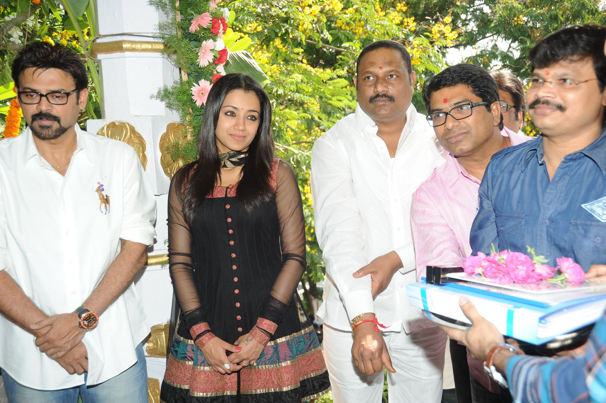 Venky and Trisha New Movie Launch Stilss | Picture 33924